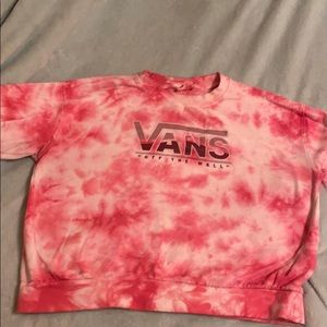 Women’s vans tie dye shirt